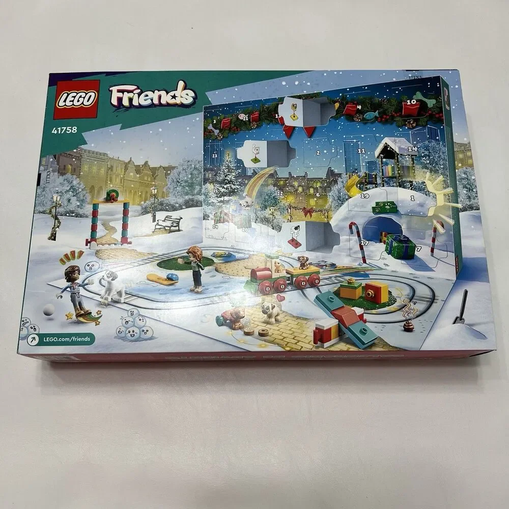 LEGO Friends 41758 Advent Calendar 2023 Christmas Holiday Countdown Playset